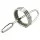 DeepRing - dilatator cu inel - metalic - 9 cm - argintiu