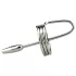 DeepRing - dilatator cu inel - metalic - 9 cm - argintiu