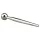 FukR - dilator uretral metalic cu bilă - 8cm argintiu
