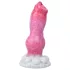 Animalorny Buldog - dildo penis de câine - 17cm roz