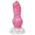 Animalorny Buldog - dildo penis de câine - 17cm roz