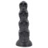 Toppedmonster - dildo craniu - 22 cm (negru)