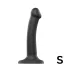 Strap-on-me Dual S - dildo cu două straturi - negru