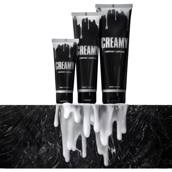 Creamy - lubrifiant pe bază de apă - efect spermă artificială - 250ml