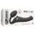 Strap-on-me M - vibrator cu centură - mărime medie (negru)