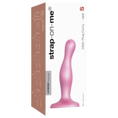 Strap-on-me Curvy S - dildo curbat ventuză (roz)