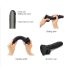 Strap-on-me S - Dildo cu ventuză dublu stratificat (negru)