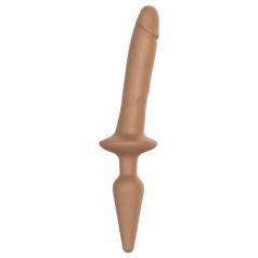   Strap-on-me Switch Realistic S - Dildo 2în1 din silicon (natur)