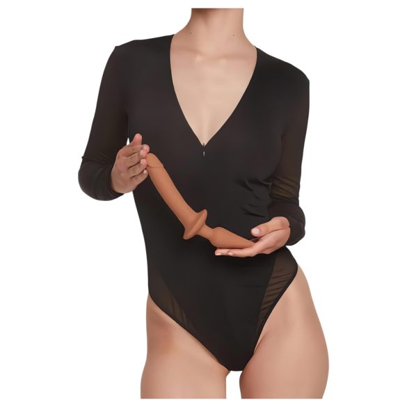 Strap-on-me Switch Realistic S - Dildo 2în1 din silicon (natur)