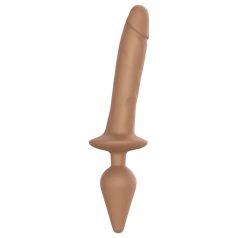   Strap-on-me Switch Realistic XXL - Dildo din silicon 2în1 (natur)