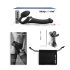 Strap-on-me S - vibrator cu aer, cu centură - (negru)