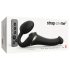 Strap-on-me S - vibrator cu aer, cu centură - (negru)