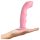 Strap-on-me M - vibrator G-spot roz pulsatoriu și rezistent la apă (roz)