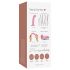 Strap-on-me M - vibrator G-spot roz pulsatoriu și rezistent la apă (roz)