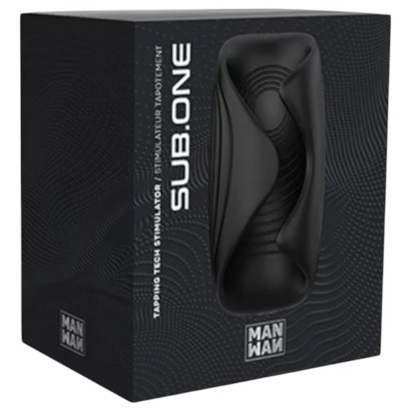 ManWan Sub.One - masturbator reîncărcabil (negru)