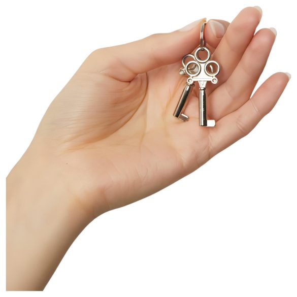 Love to Love - cătușe pluşate - negru