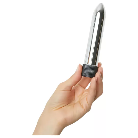Love to Love - vibrator clasic tip băț - argintiu