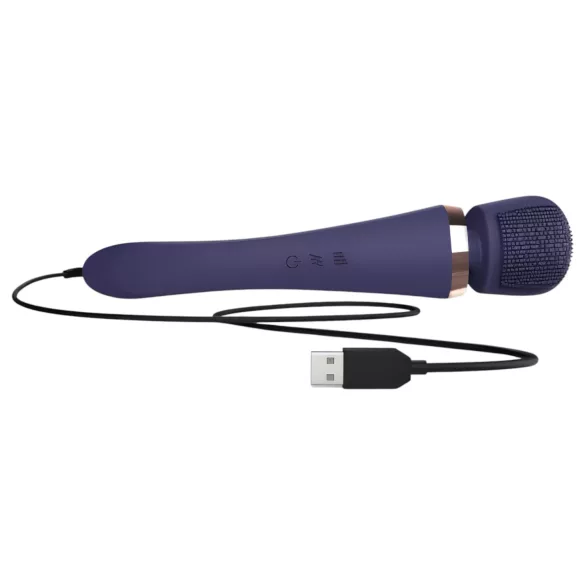 Love to Love Brush Crush - vibrator tip baghetă pentru masaj (albastru)
