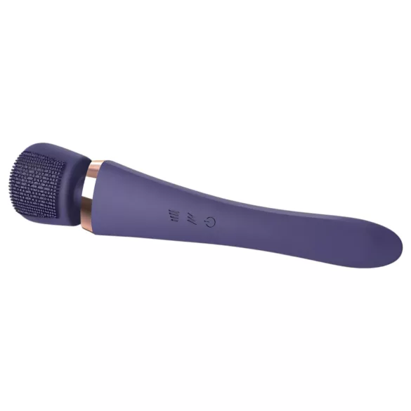 Love to Love Brush Crush - vibrator tip baghetă pentru masaj (albastru)