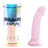 Dildolls Starlight - dildo cu ventuză, decorat cu stele (roz)