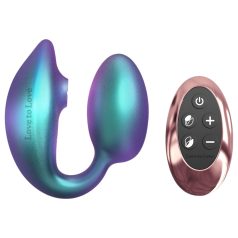   Wonderlover - Vibrator punctul G stimulare clitoris (verde metalic)