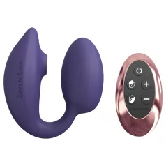 Wonderlover - Vibrator G-spot și clitoris (mov închis)