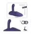 Love to Love GoFast - vibrator pentru penetrare și stimulare clitoridiană cu ventuză (albastru)