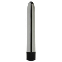 Dorcel Silver Star - vibrator clasic tip baghetă - argintiu