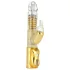 Dorcel Orgasmic Rabbit - vibrator cu braț clitoridian (auriu)