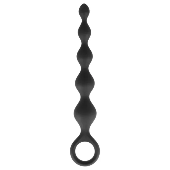 Dorcel Deep Feel - dildo anal cu perle (negru)