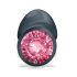Dorcel Geisha Plug Ruby M - plug anal cu piatră roz (negru)