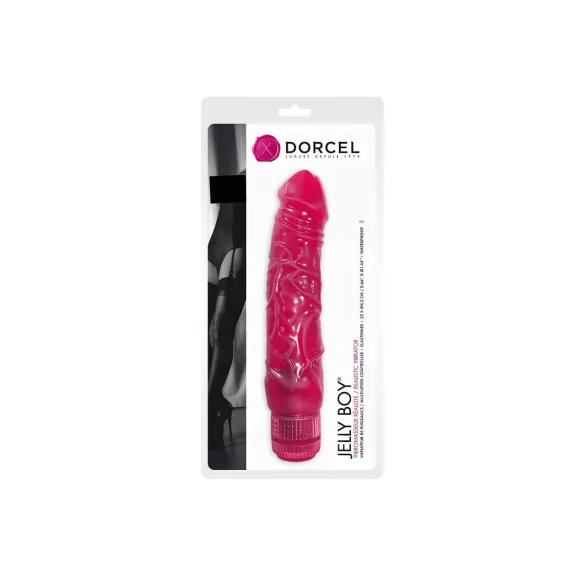 Dorcel Jelly Boy - vibrator roz realist din gelatina