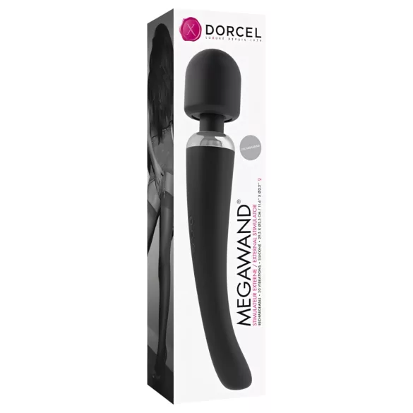Dorcel - vibratoare tip baghetă masaj - reîncărcabil - negru
