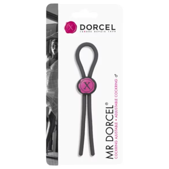 Dorcel Mr. Dorcel - inel pentru penis reglabil - silicon gri