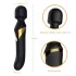 Dorcel - Vibrator dual stimulare 2în1 - masaj și penetrare - silicon negru