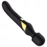 Dorcel - Vibrator dual stimulare 2în1 - masaj și penetrare - silicon negru