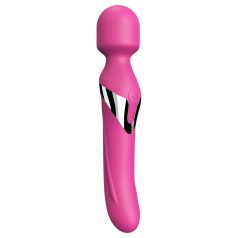 Dorcel Dual Orgasme - vibrator 2în1 cu acumulator, roz