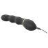 Dorcel Too Much 2.0 - vibrator cu 3 motoare reîncărcabil - negru-auriu