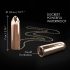 Dorcel - vibrator rezistent la apă și reîncărcabil, ca un colier (rosegold)