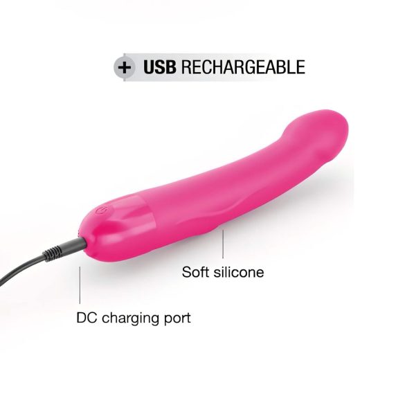 Vibrator reîncărcabil Real Vibration M 2.0 (roz)
