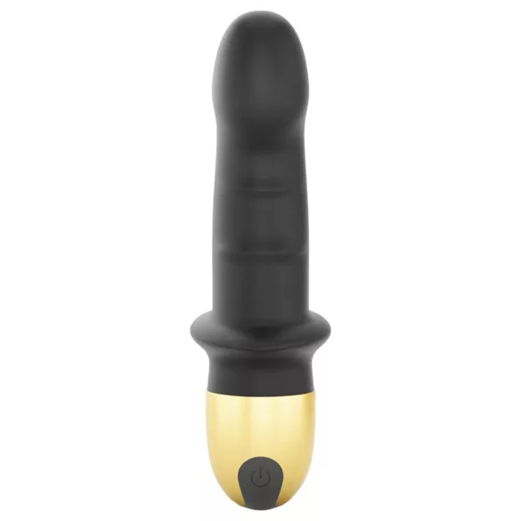 Dorcel Mini Lover 2.0 - vibrator G-spot cu acumulator (negru-auriu)
