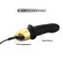 Dorcel Mini Lover 2.0 - vibrator G-spot cu acumulator (negru-auriu)
