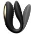 Dorcel Perfect Lover - vibrator pereche wireless reîncărcabil (negru)