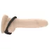 Dorcel - inel pentru penis cu insert metalic - silicon negru