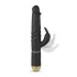 Dorcel - Vibrator rabbit cu thrusting și stimulare clitoris - silicon negru