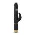 Dorcel - Vibrator rabbit cu thrusting și stimulare clitoris - silicon negru
