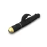 Dorcel - Vibrator rabbit cu thrusting și stimulare clitoris - silicon negru