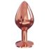 Dorcel Diamond Plug M - dop anal din aluminiu (aur roz)
