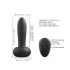 Dorcel Deep Thrust - vibrator intens (negru)