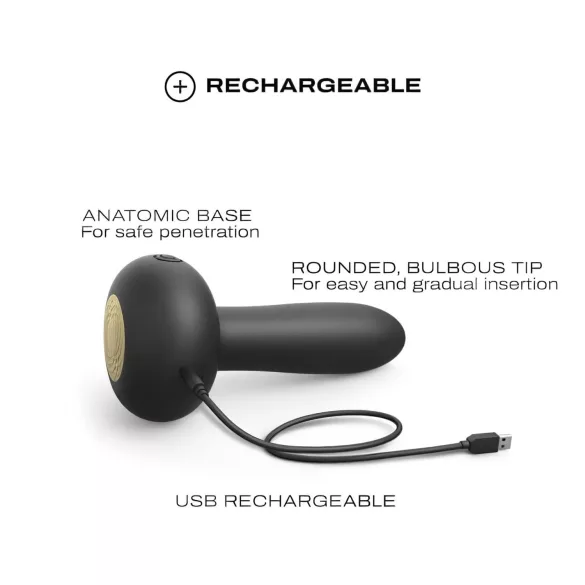 Dorcel Deep Thrust - vibrator cu penetrare profundă (negru)